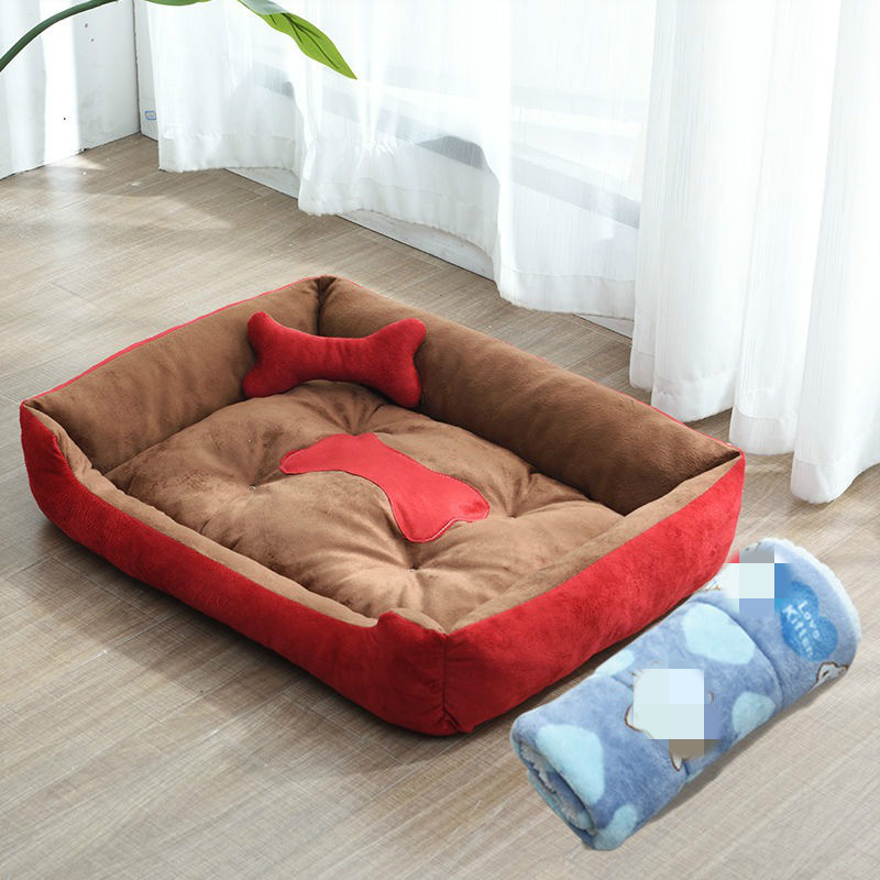 Title 10, Kennel Four Seasons Golden Retriever Teddy Bed ...