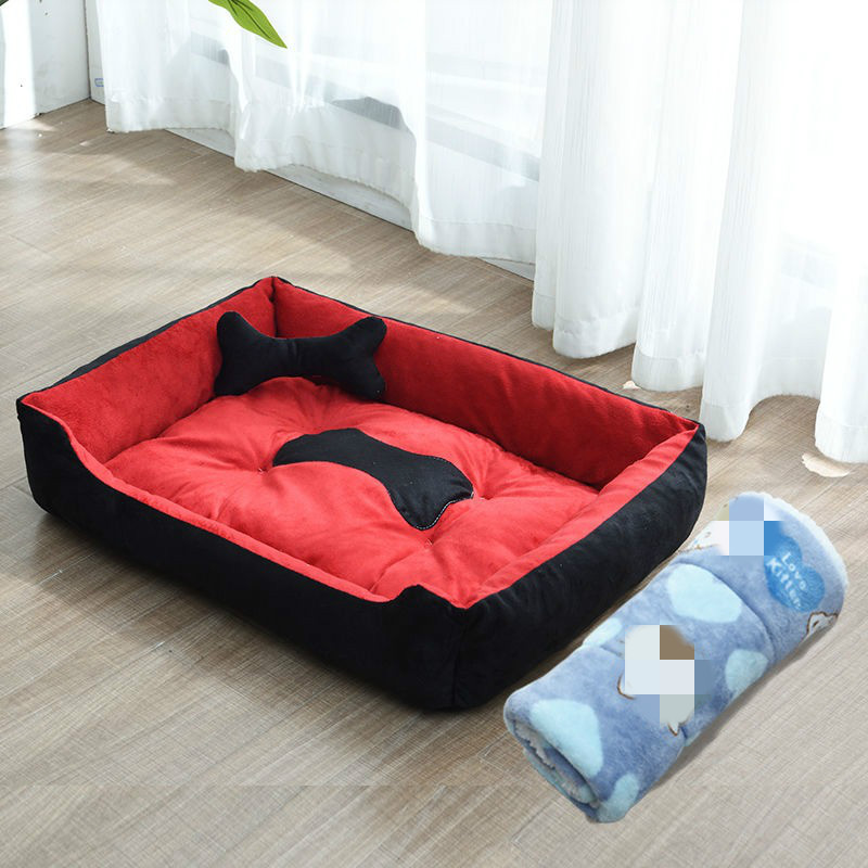 Title 16, Kennel Four Seasons Golden Retriever Teddy Bed ...