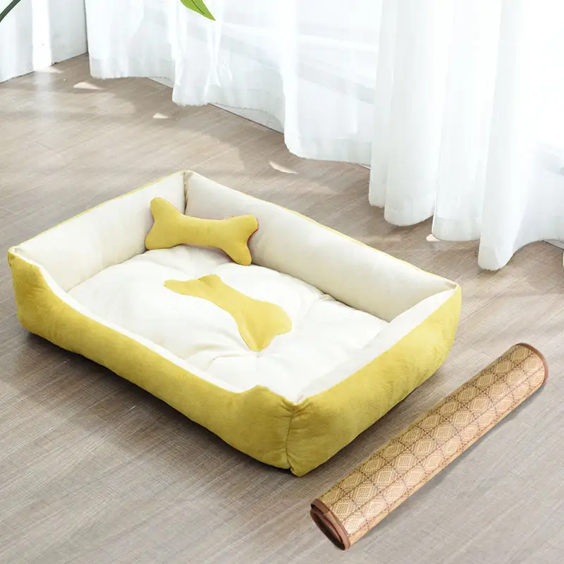 Kennel Four Seasons Golden Retriever Teddy Dog Bed Dog