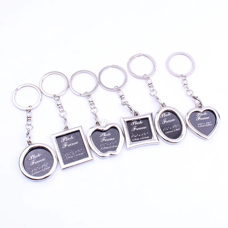 Creative Photo Frame Couple Keychain - A4