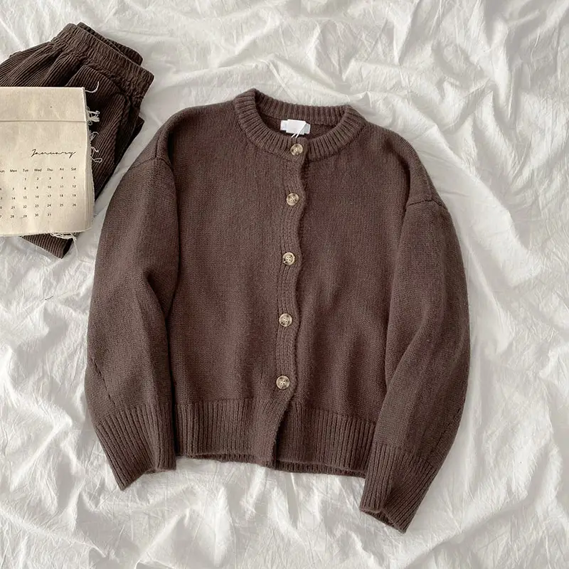Retro Sweater Japanese Women's Loose Cardigan