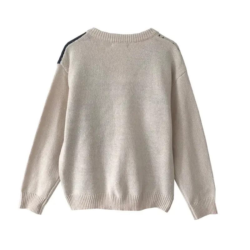 Gentle Japanese Jacquard Korean Version Was Thin All-match Cardigan Jacket Sweater
