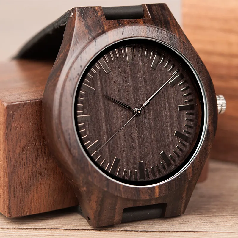 BOBO BIRD Engraving Men Watches Family Gifts For Son DAD MOM Mens Quartz Women Wristwatch For Boyfriend Engrave D26 – image 2