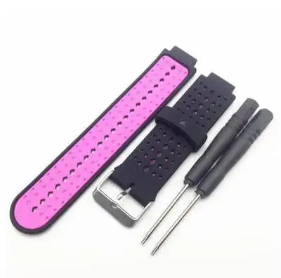 Watch Strap Silicone Two-Color Garmin Forerunner235