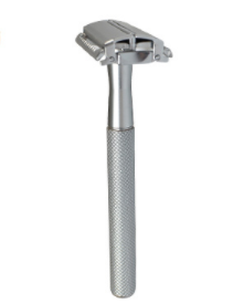 Long lasting manual shaver with double sided blades A Silver - Shop at LoveMi