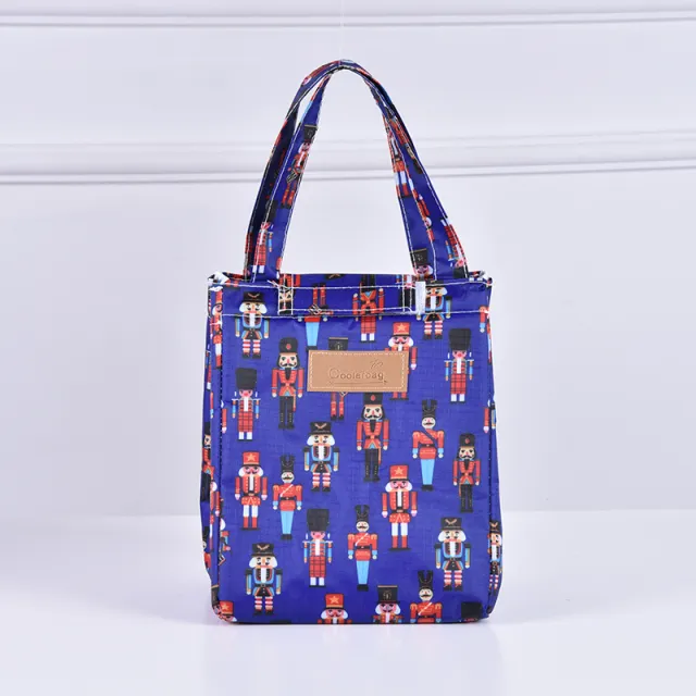Color Portable Insulated Lunch Bag Cartoon Pattern Outdoor Picnic Bag - Shop at LoveMi
