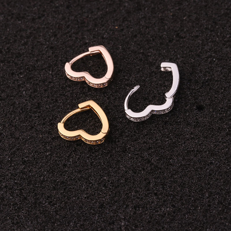 Shaped Piercing Huggie Earring