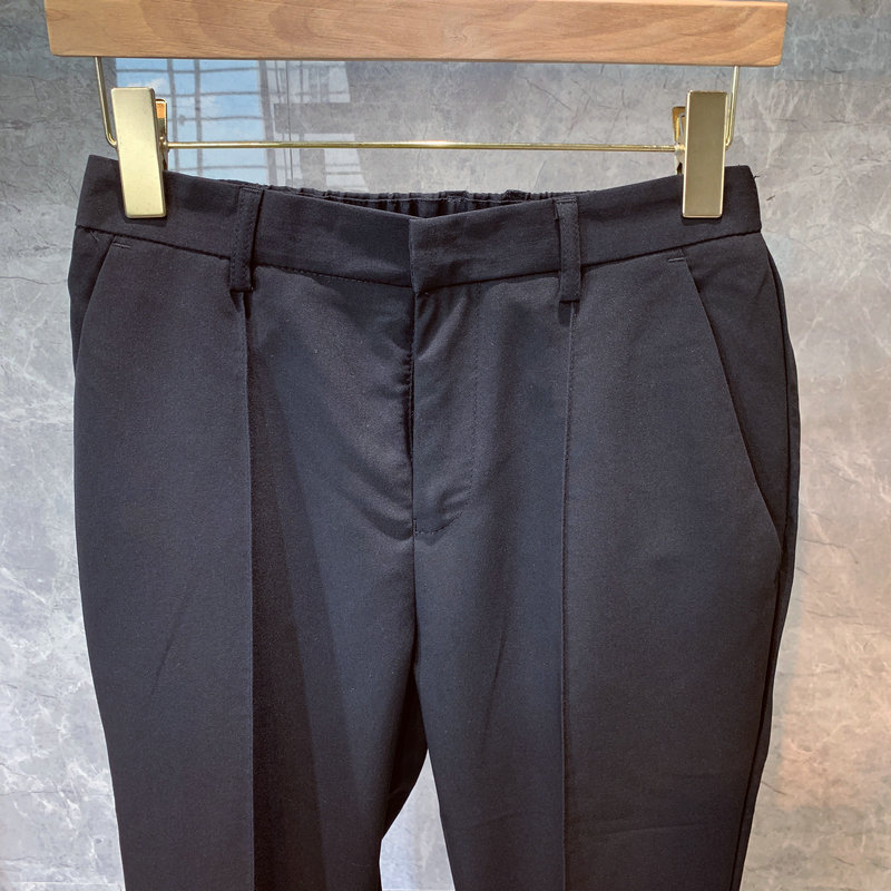 Title 1, Heren Casual Cropped Broeken Rechte Broek Comfo...