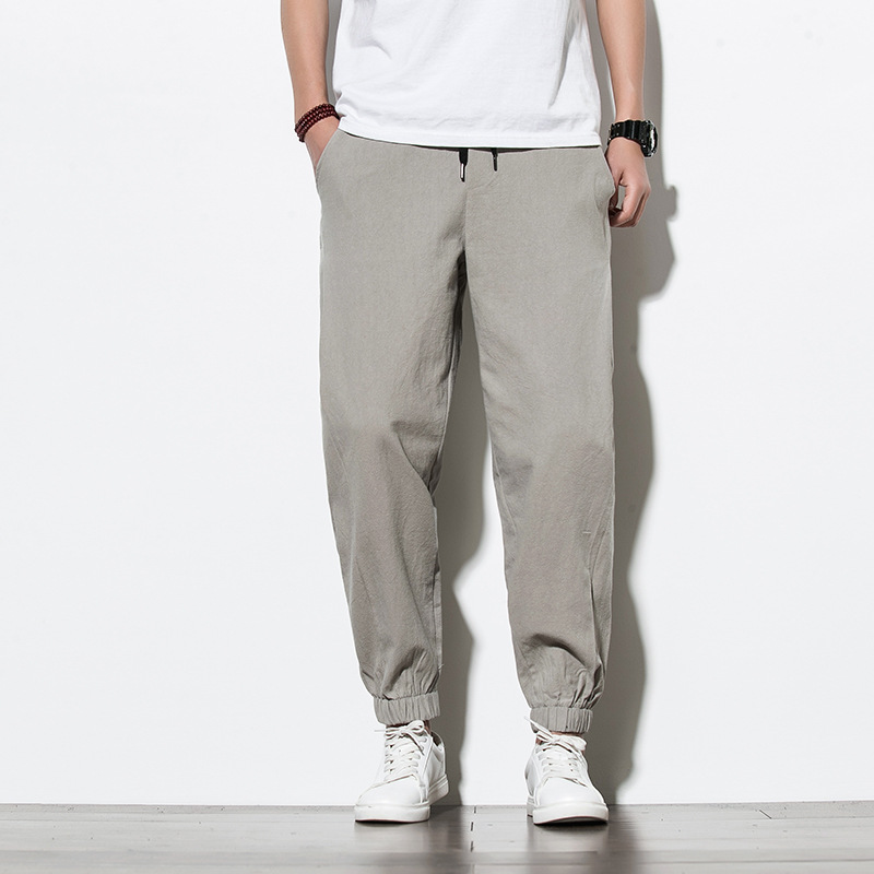 Loose Trousers Plus Size Waistband Casual Pants