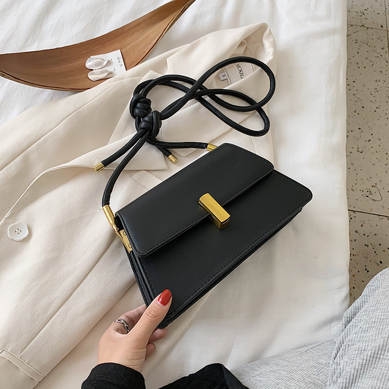 INS Hand Bill Of Lading Shoulder Cross body Bag Black - Shop at LoveMi