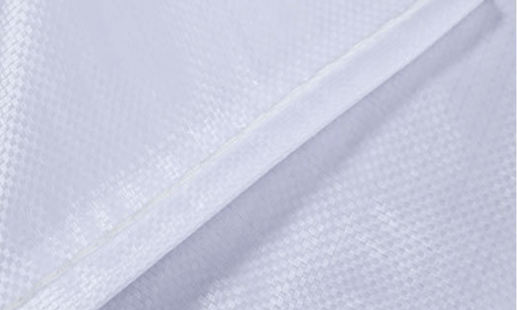 Woven Bag White Waterproof And Moisture-Proof Double Layer Plus Lined Plastic Snakeskin Bag Custom Wholesale