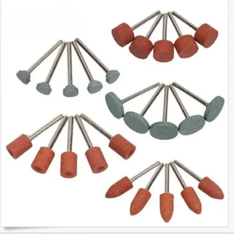 25 Abrasive Grinding Drill Bits for Rotary Tool Drilling