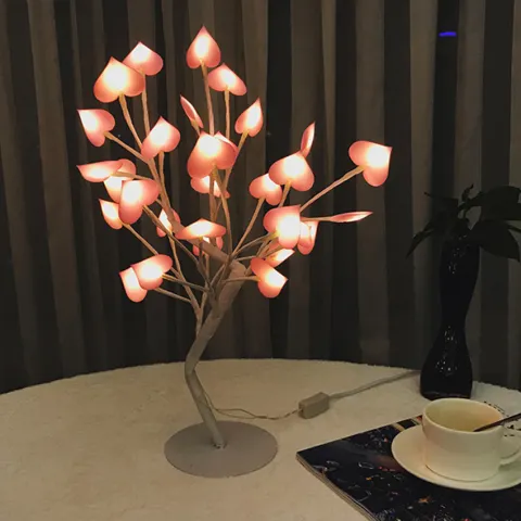 LED Night Light Wire Garland Lamp for Home Kids