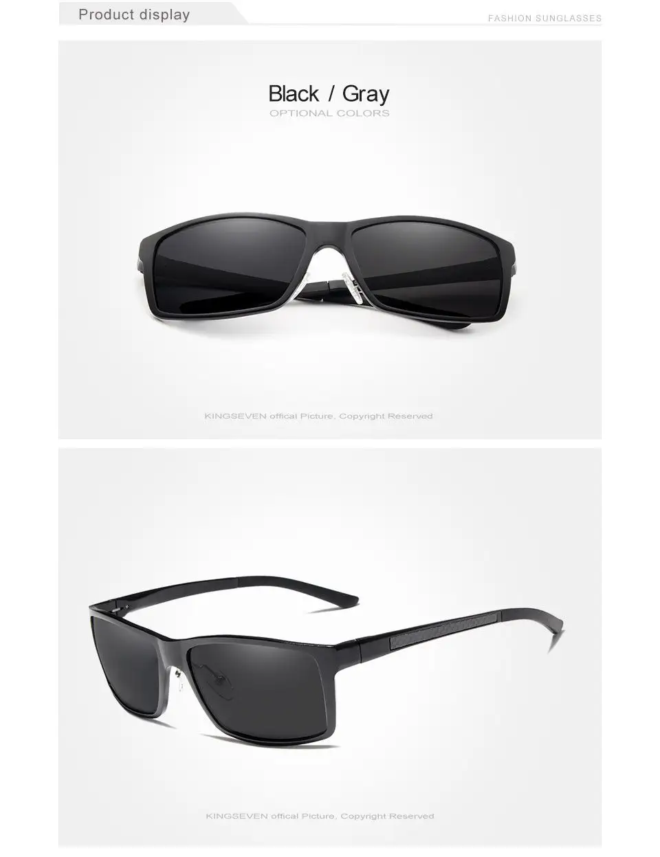 New Fashion Sunglasses Men Polarized Driving Eyewear for Men
