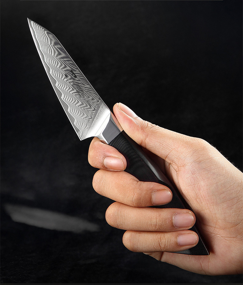 Damascus Steel 3.5 Inch Fruit Knife