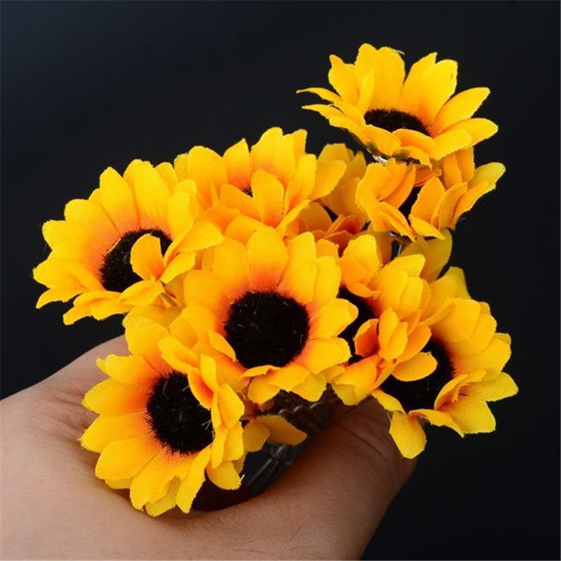 Title 2, Silk Cloth Small Zou Chrysanthemum Hairpin Arti...