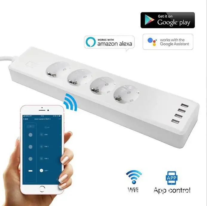 Tuya Smart Power Strip Remote APP Sub-control