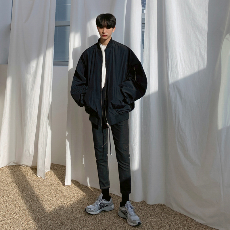 Korean Version Of The Handsome Bomb Street Couples Baseball Uniform