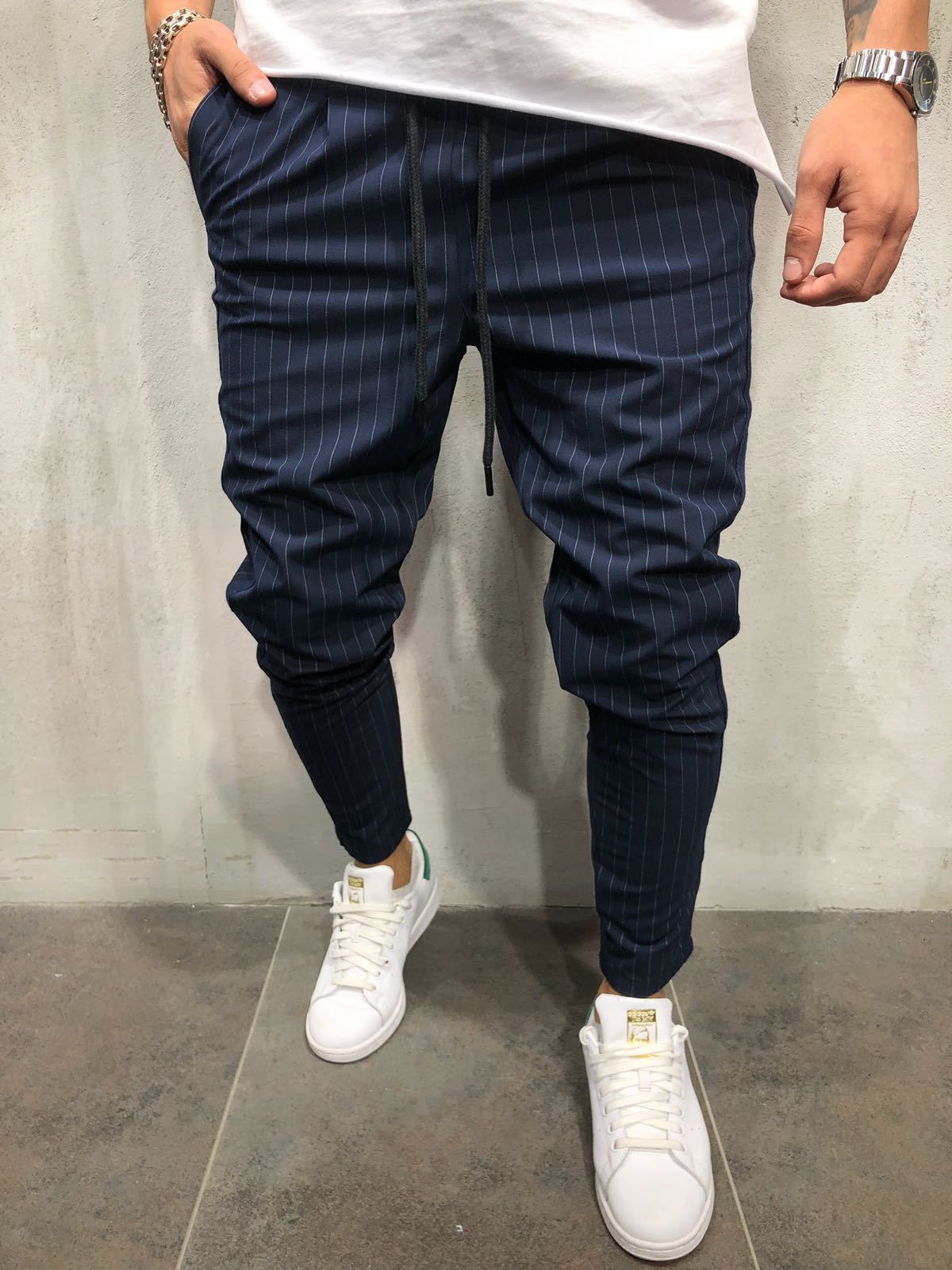 Title 6, Pantaloni da uomo in stile hip hop casual, con ...