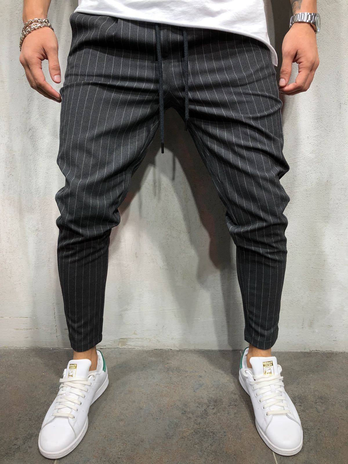 Title 4, Pantaloni da uomo in stile hip hop casual, con ...