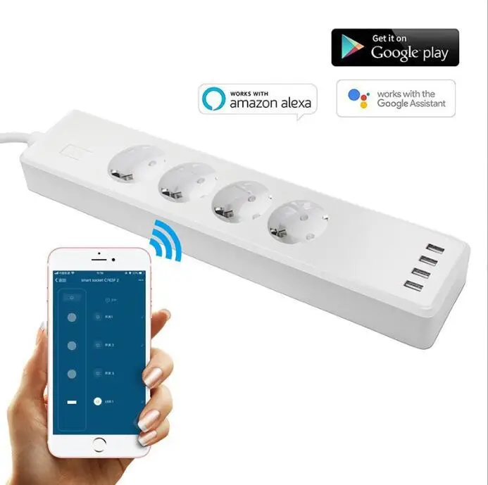 Tuya Smart Power Strip Remote APP Sub-control