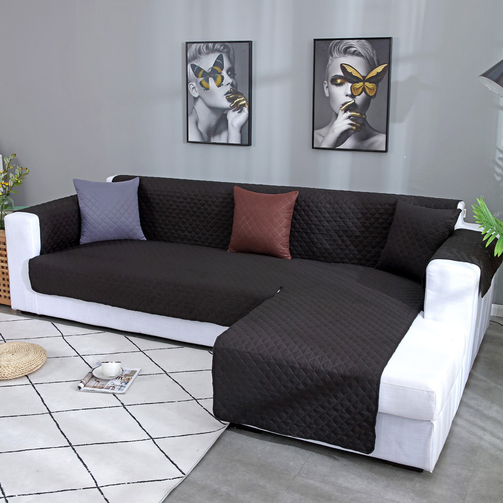 Sofa cover black