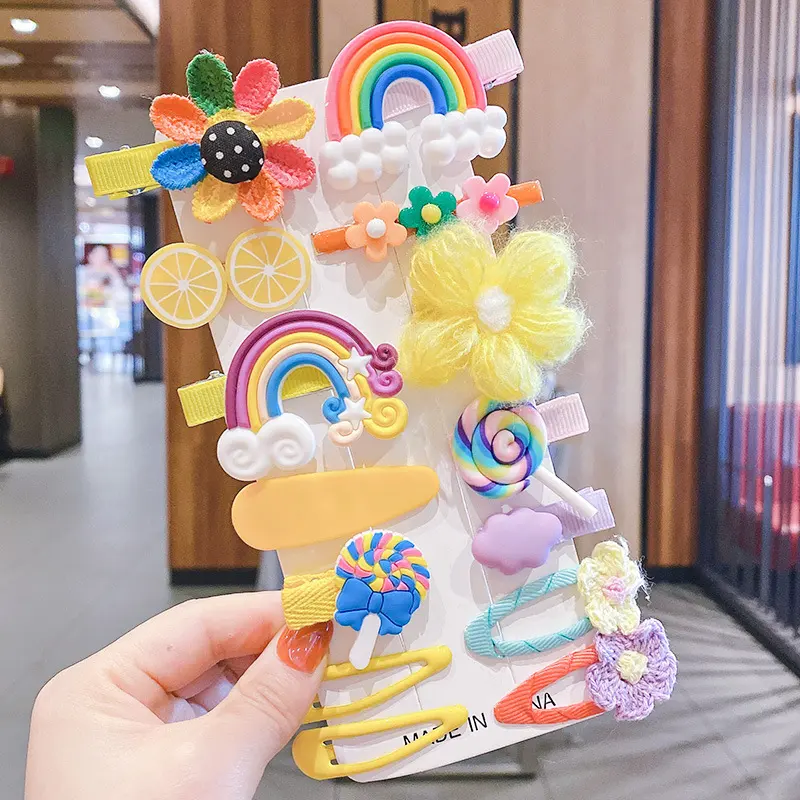 Children's Net Red Cartoon Hairpin Korean Princess Headdress