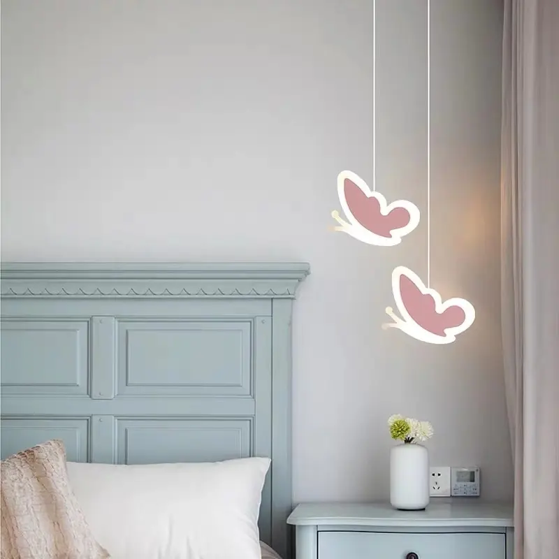 Creative Heart-shaped Butterfly Flower Children's Room Ceiling