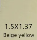 Beige Yellow150X137Cm