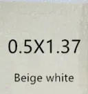 Beige White50X137Cm
