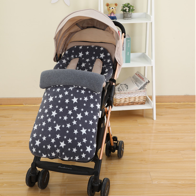 Baby Stroller Warm Foot Cover Children Sleeping Bag — foto 4