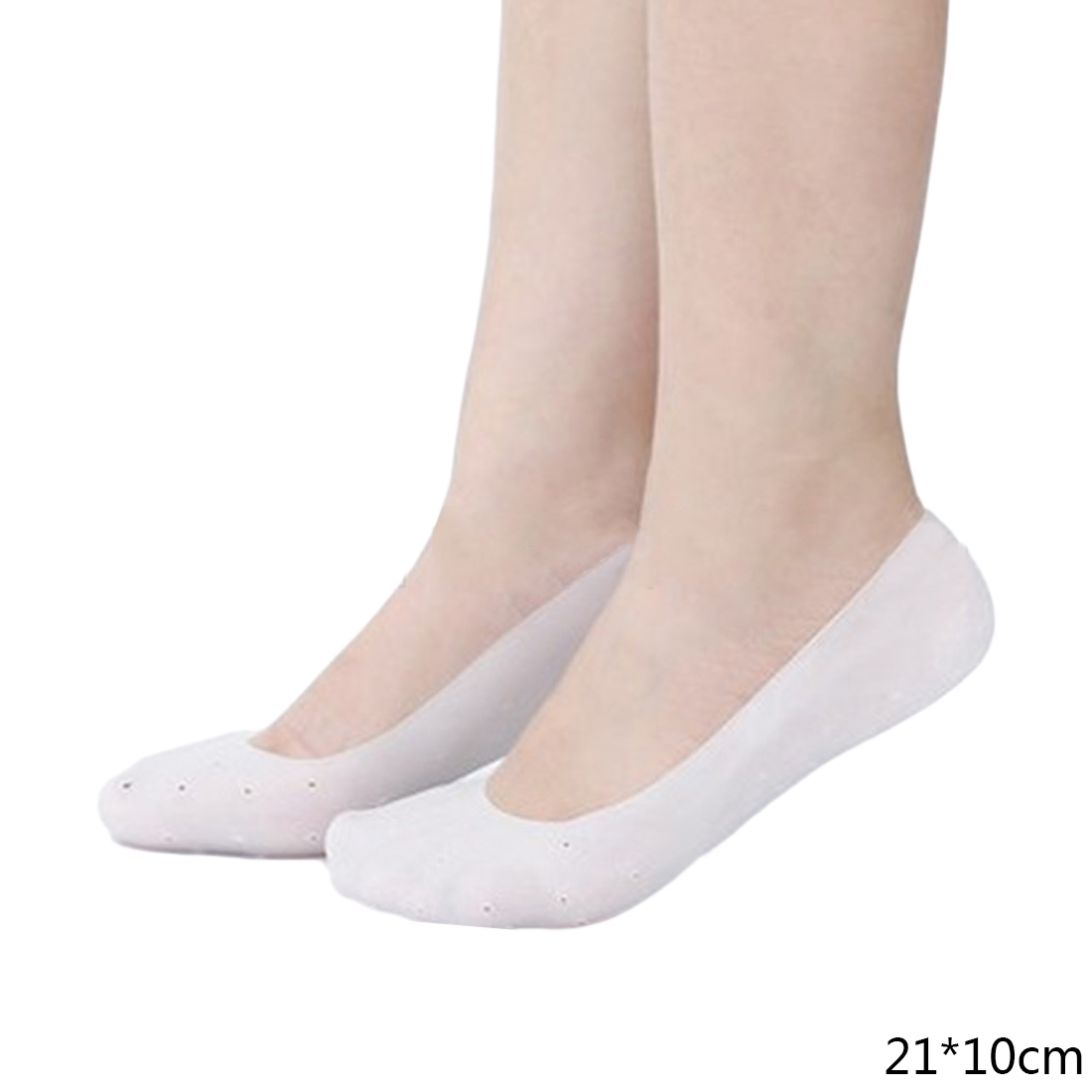 Title 4, Moisturizing Socks Invisible Boat Socks Heel Pr...