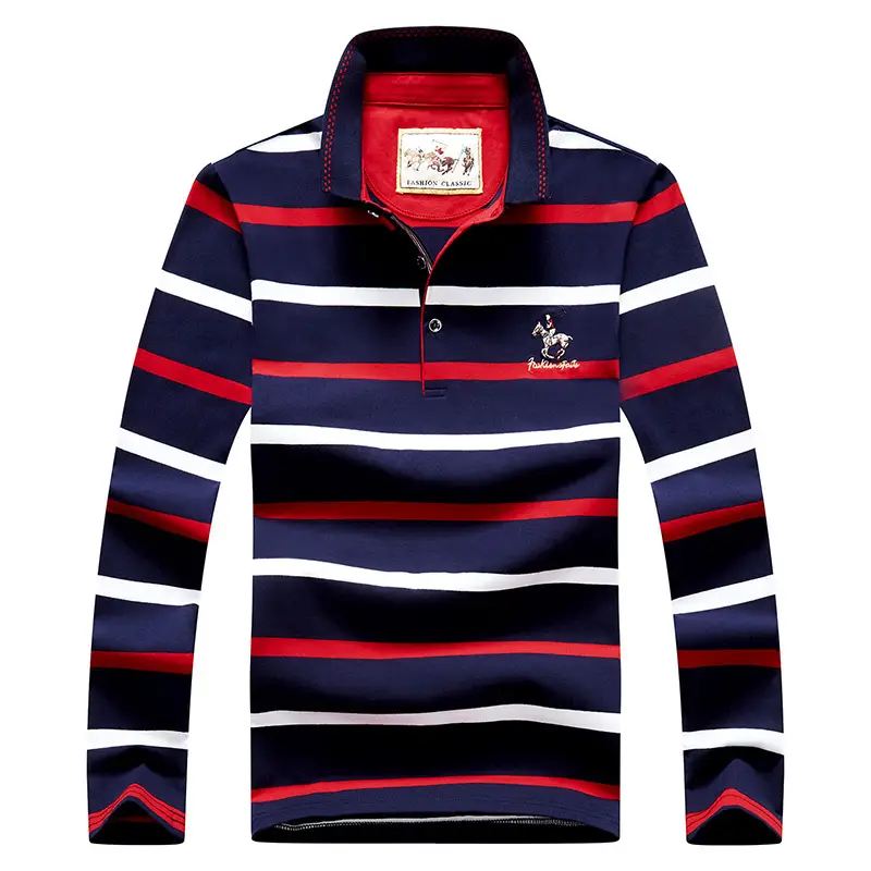 Youth Lapel Casual Loose Polo Shirt