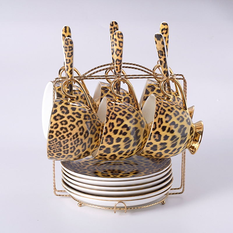 Luxury Porcelain Coffee Mug Set