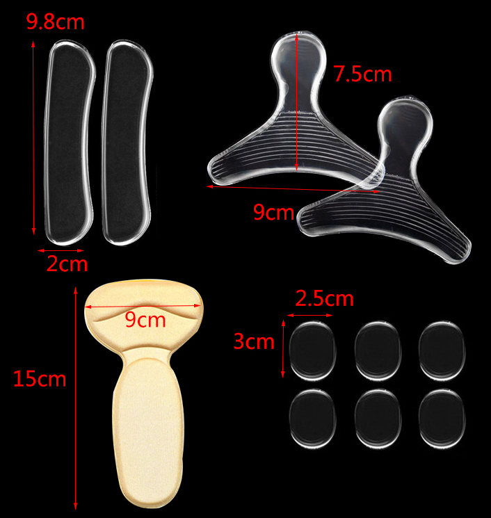 Title 1, Non-slip Heel Sticker Silicone Non-foot High He...