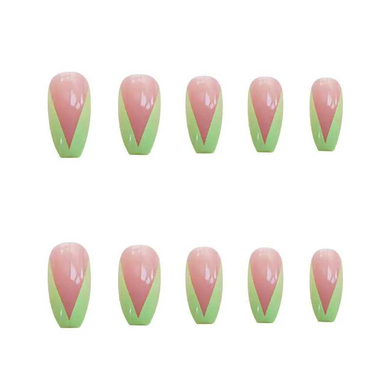 PD-57 Ballet Green French Net Red Fake