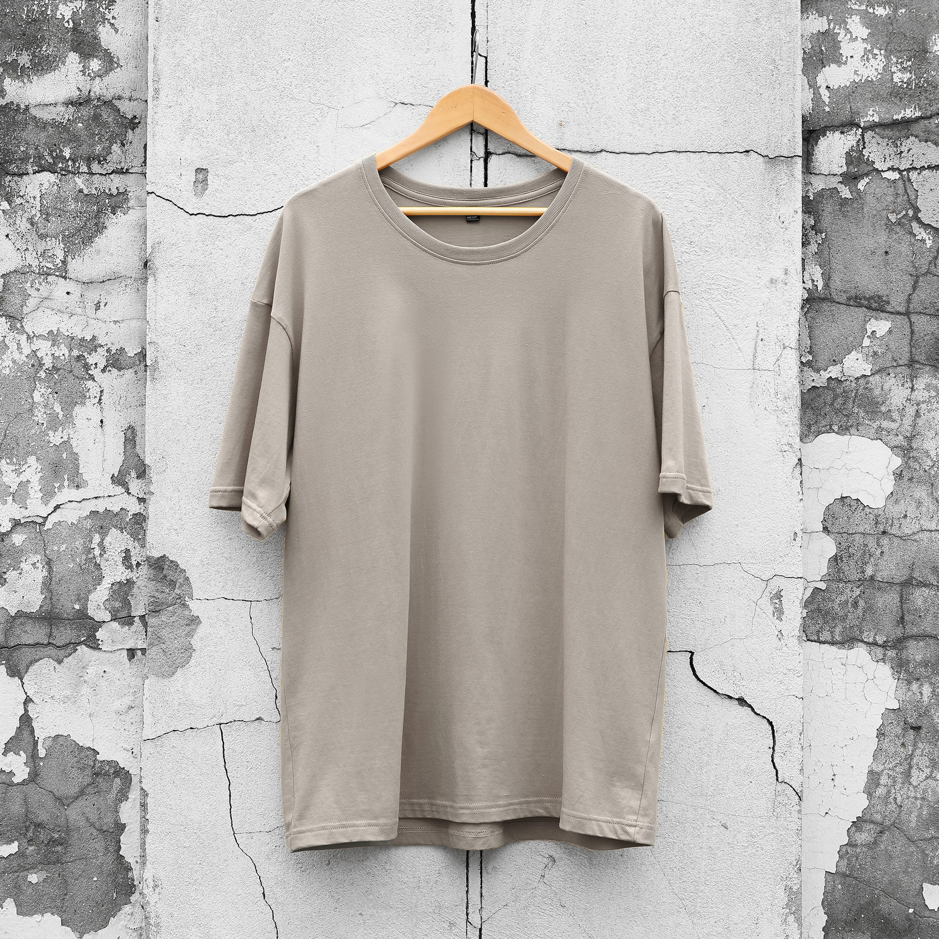 Loose Plus Size Round Neck Short Sleeve Ins T shirt
