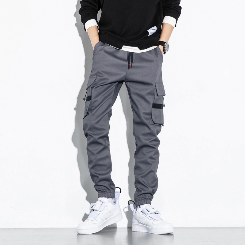 Title 2, Trendige Cropped Cotton Trousers für Herren – L...