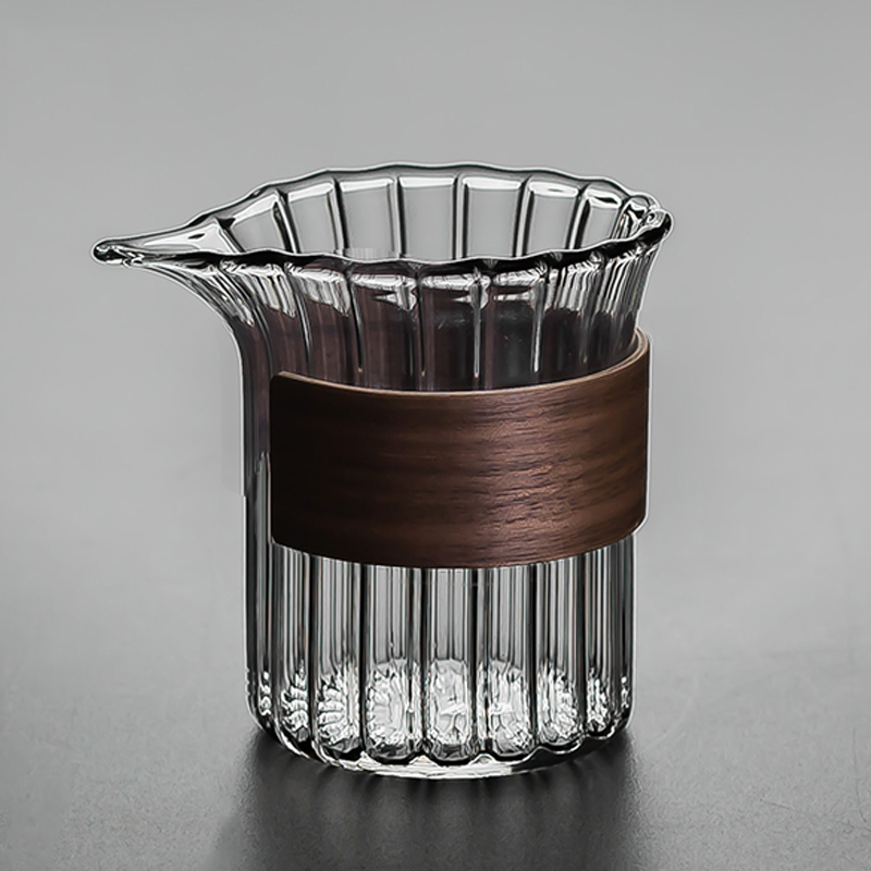 Glass Thick Heat-Resistant Fair Cup Tea Dispenser