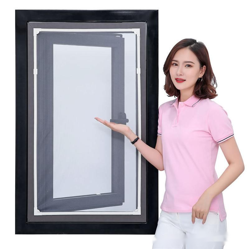 Magnetic Anti-mosquito Screens Self-installing Screens