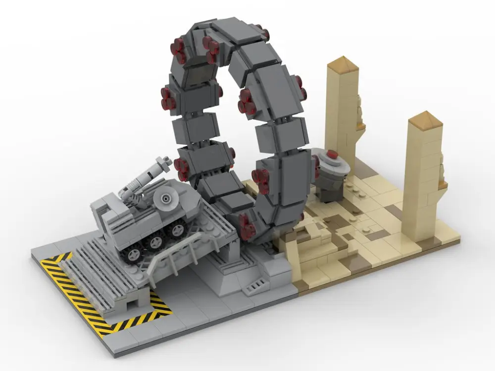 Moc-27131 Space War Stargate Command Model Star Interstellar Travel