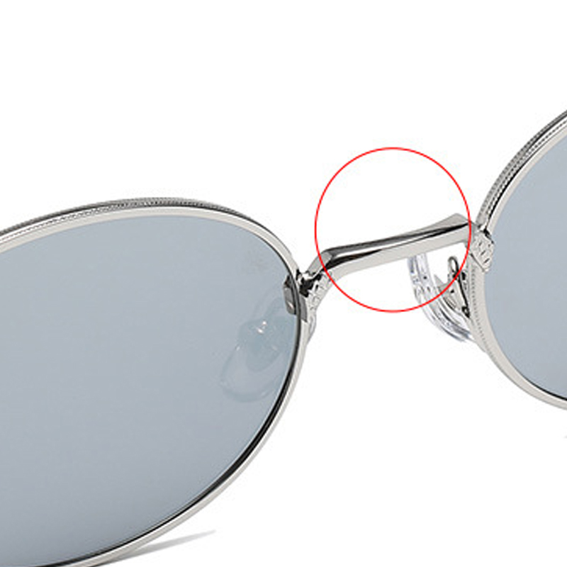 Title 2, Fashion Metal Retro Colorful Round Sunglasses