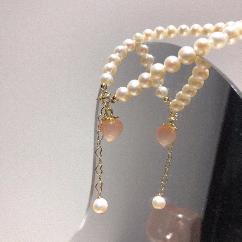 Personality Trend Fashion South Red Peach Bracelet