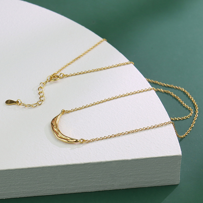 Moon Necklace Korean Version Ins Wind Niche