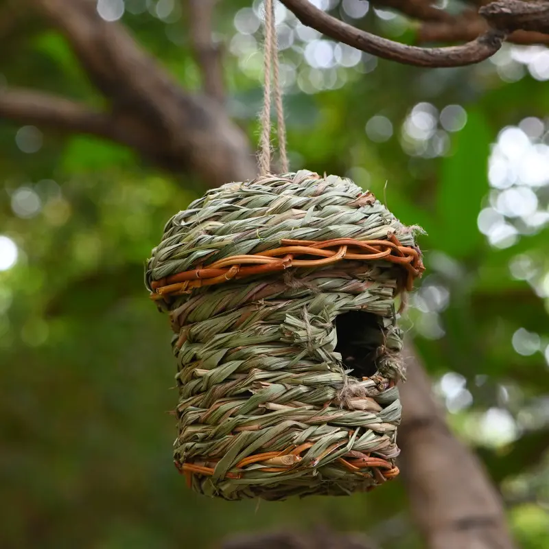 Creative Straw Birds Nest Handicraft Hand-Woven Bird