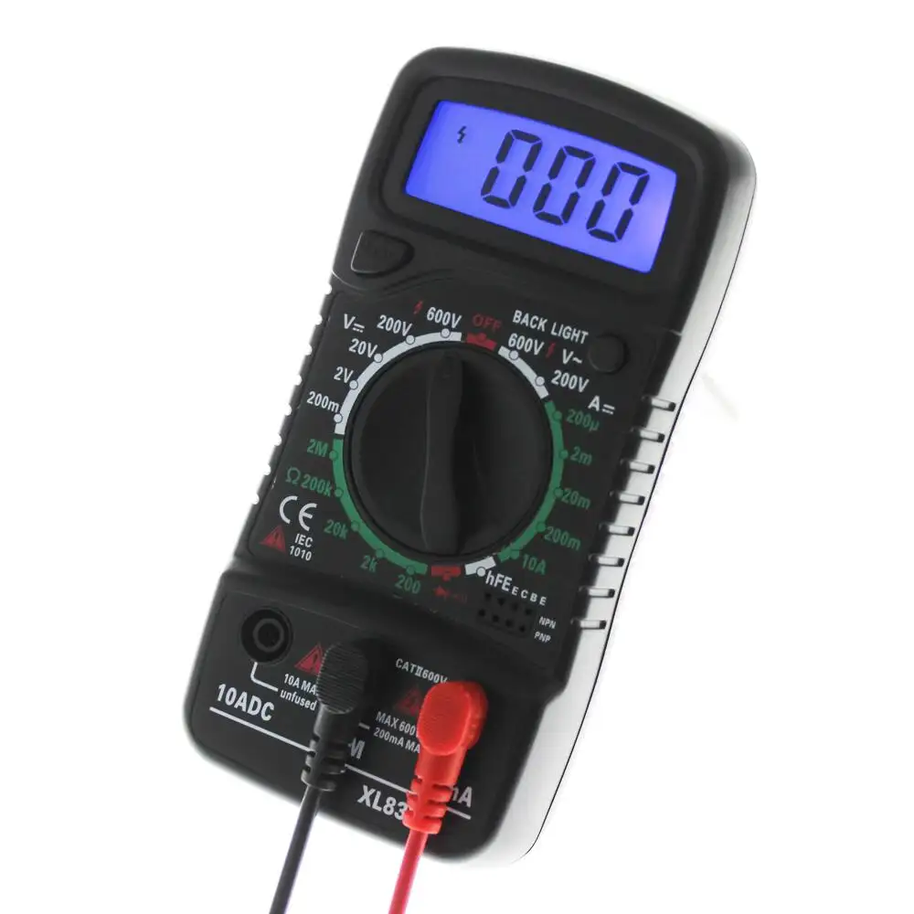 Explosive Foreign Trade XL830L Multimeter Red Handheld