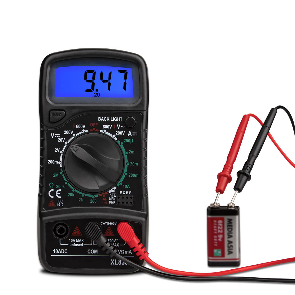 Explosive Foreign Trade XL830L Multimeter Red XL830L Handheld Digital Multimeter Universal Meter — foto 2