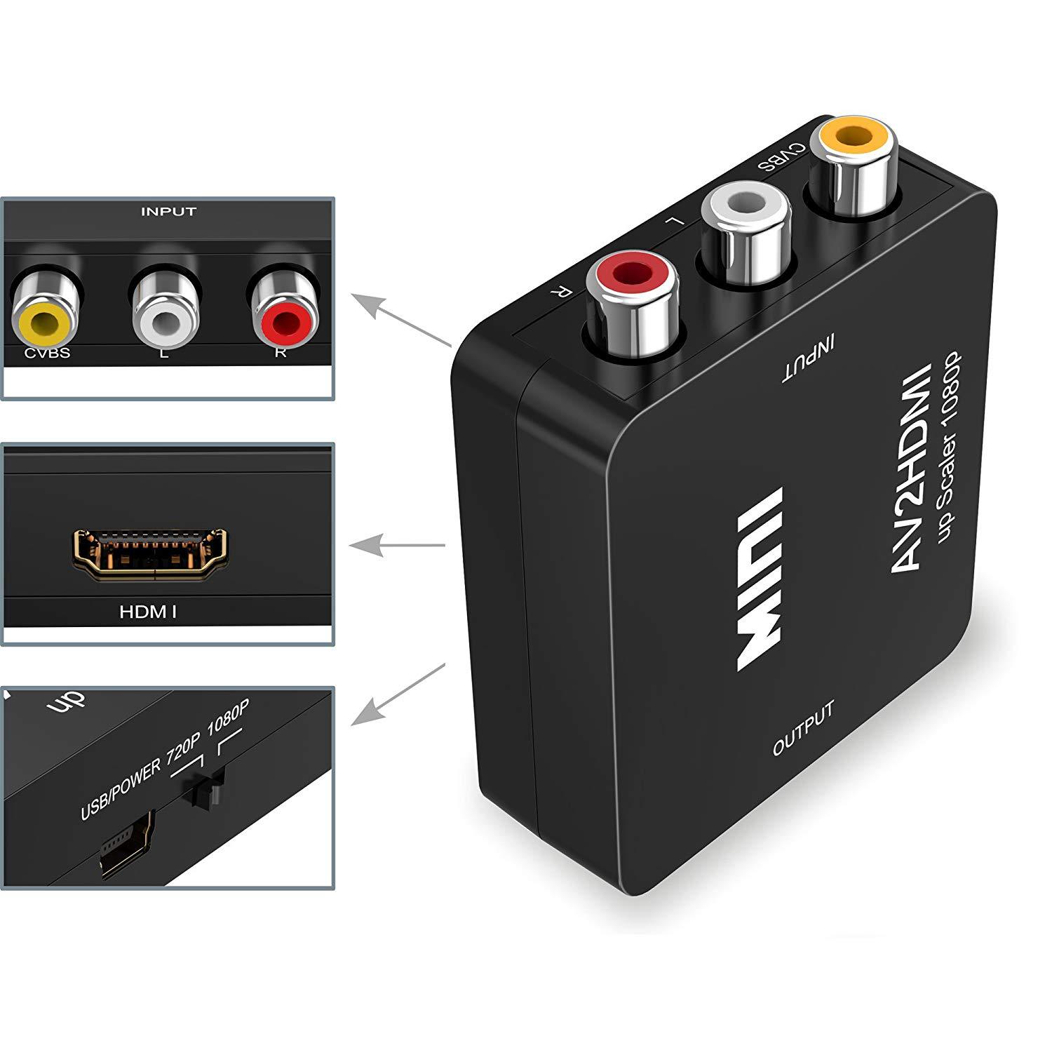 Av To Hdmi Converter Mini Hd Video Converter - Image 4