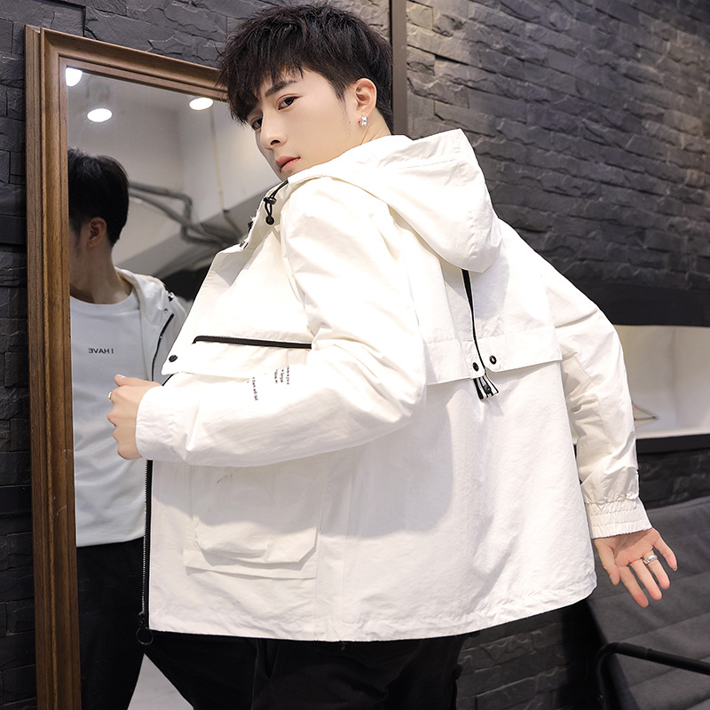 New Men's Jacket Casual Workwear Spring And Autumn Jacket Men