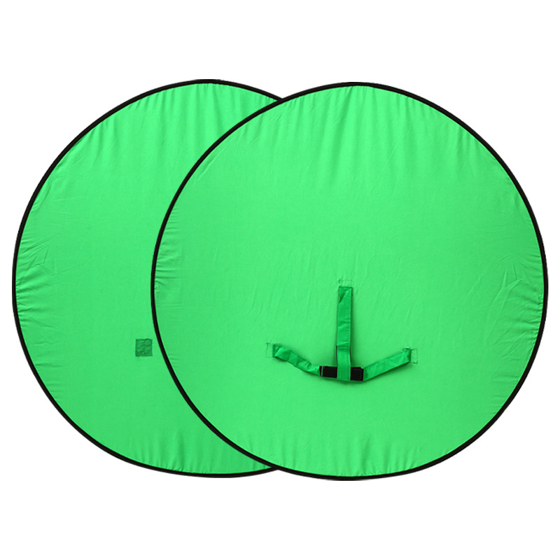 Green Screen Background Live Photography Circular Foldable Reflector